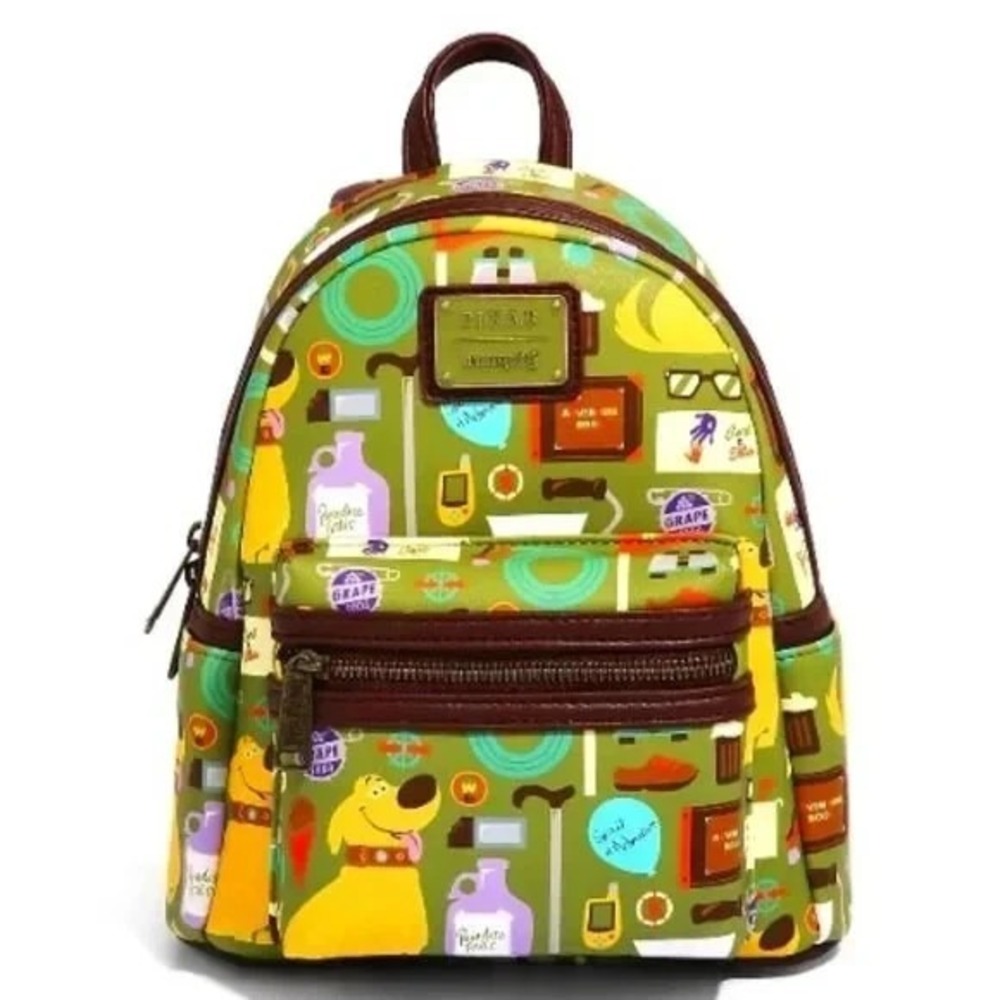 Loungefly Disney Up Dug and Knick Knacks Mini Backpack Exclusive
